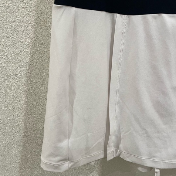 Wilson White Tennis Dress with Black Waistband Womens Tea Lawn Dress XS - Picture 4 of 7